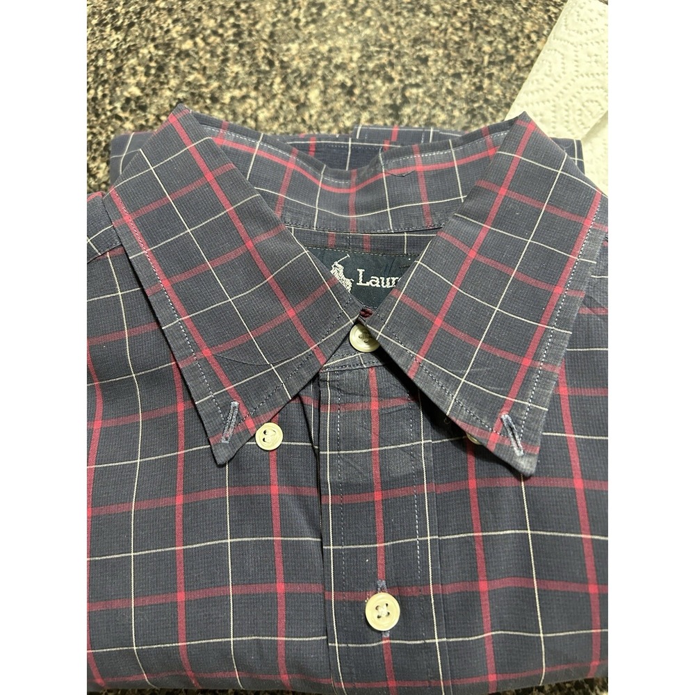ralph lauren button‎ down shirt men medium